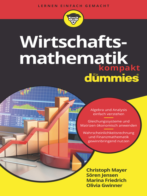 Cover image for Wirtschaftsmathematik kompakt für Dummies
